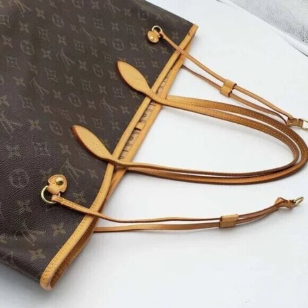Louis Vuitton Neverfull GM Brown Monogram Canvas Shoulder Bag - Picture 5 of 14